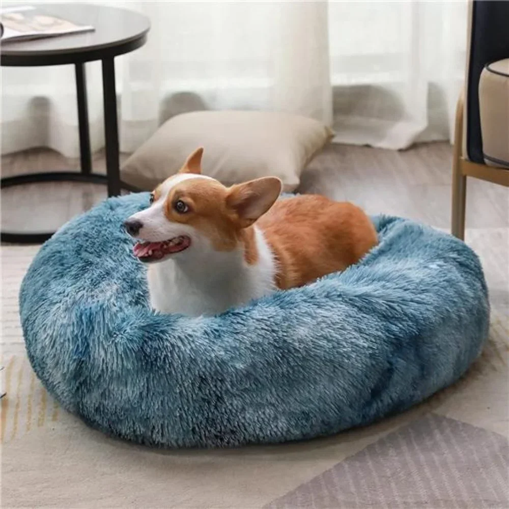 Dog & Cat Bed - Self-Warming Plush Pet Cushion (20